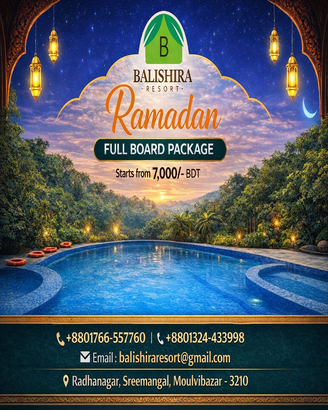 Ramadan Full Board Package